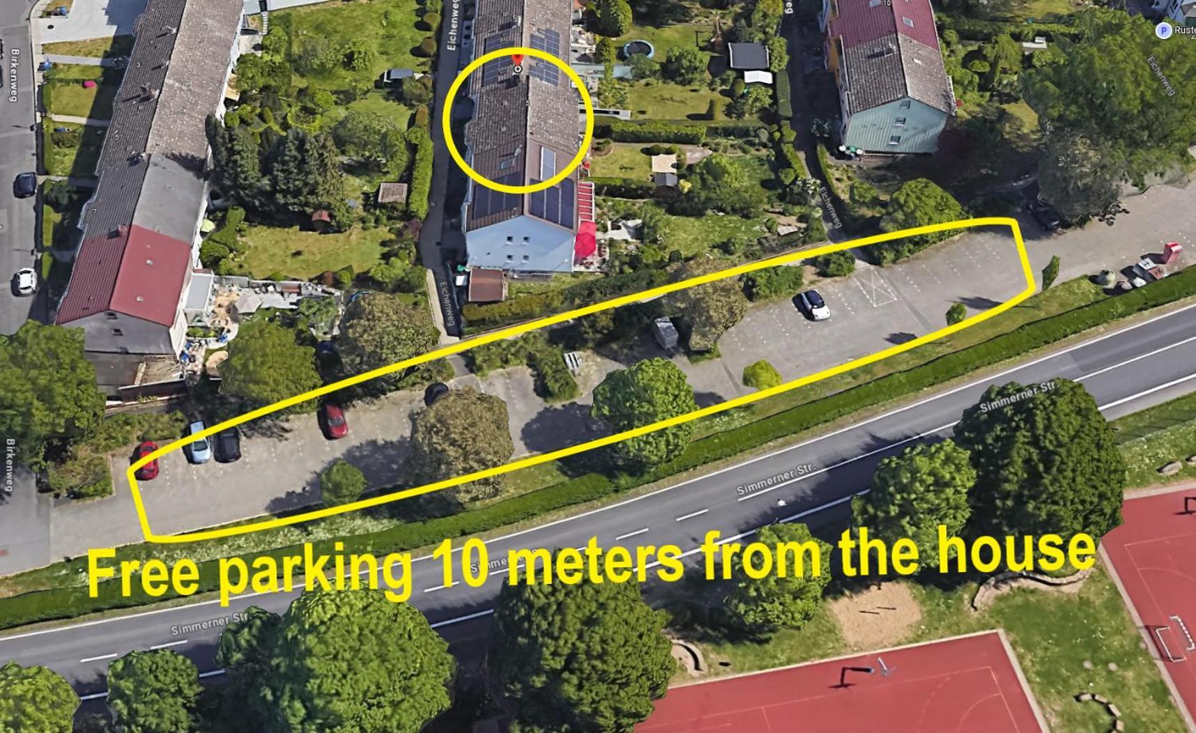 Koblenzliebe Rhein 3-zimmer Garten Parking Appartement